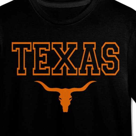 Texas TX USA Bull America Western Rodeo Cowboy Spirit Graphic Pride Shirt 159 - Picture 2 of 5